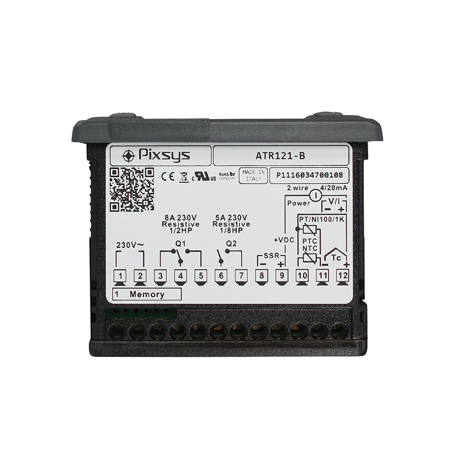 Pixsys ATR121-AD| 32x74 mm 12-24V PID Controller