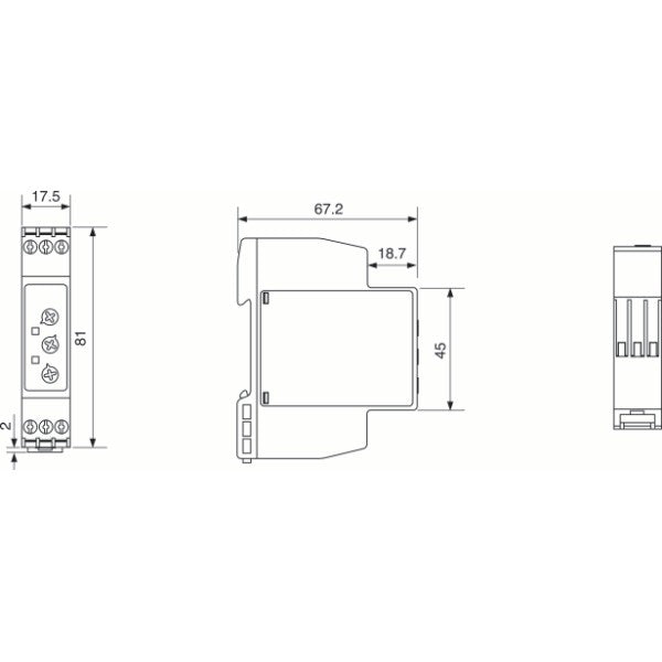 Carlo Gavazzi DAA51CM24 Timer Relay On Delay